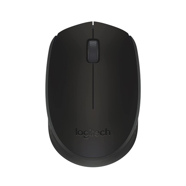 Logitech M170 Wireless Mouse (Black)