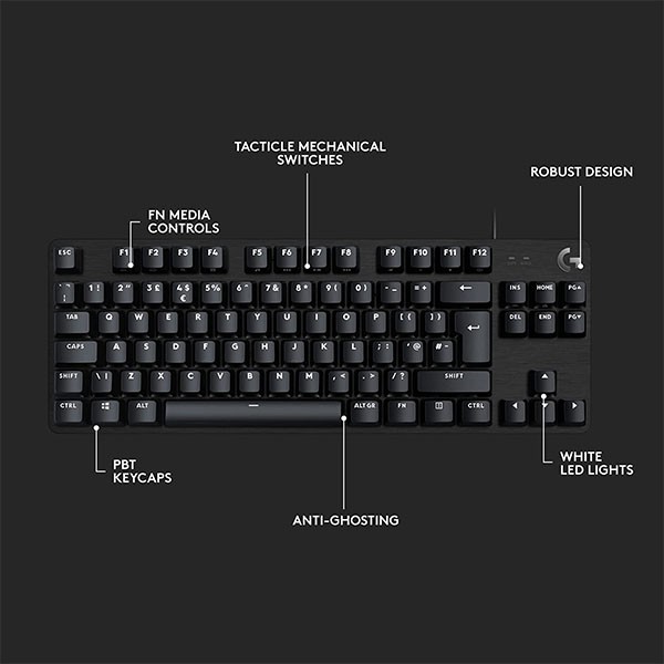 Logitech G413 SE TKL Mechanical Gaming Keyboard