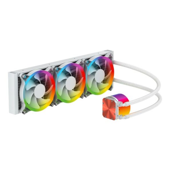 Ant Esports ICE Chroma 360 ARGB 360mm Liquid Cooler I AIO – Black